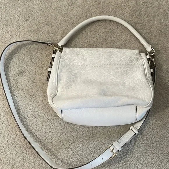 Kate Spade White Leather Crossbody Bag - Picture 4 of 4